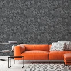 Vliestapete Steinmauer 3D-Optik Anthrazit 3893-67 Terra -Orex Verkäufe Vliestapete Stein Wand Optik Anthrazit 3893 67 63215847 1