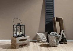 Vliestapete Uni Textil-Optik Graubraun 36922-5 -Orex Verkäufe Vliestapete Textil Optik braun 36922 5 191337 2