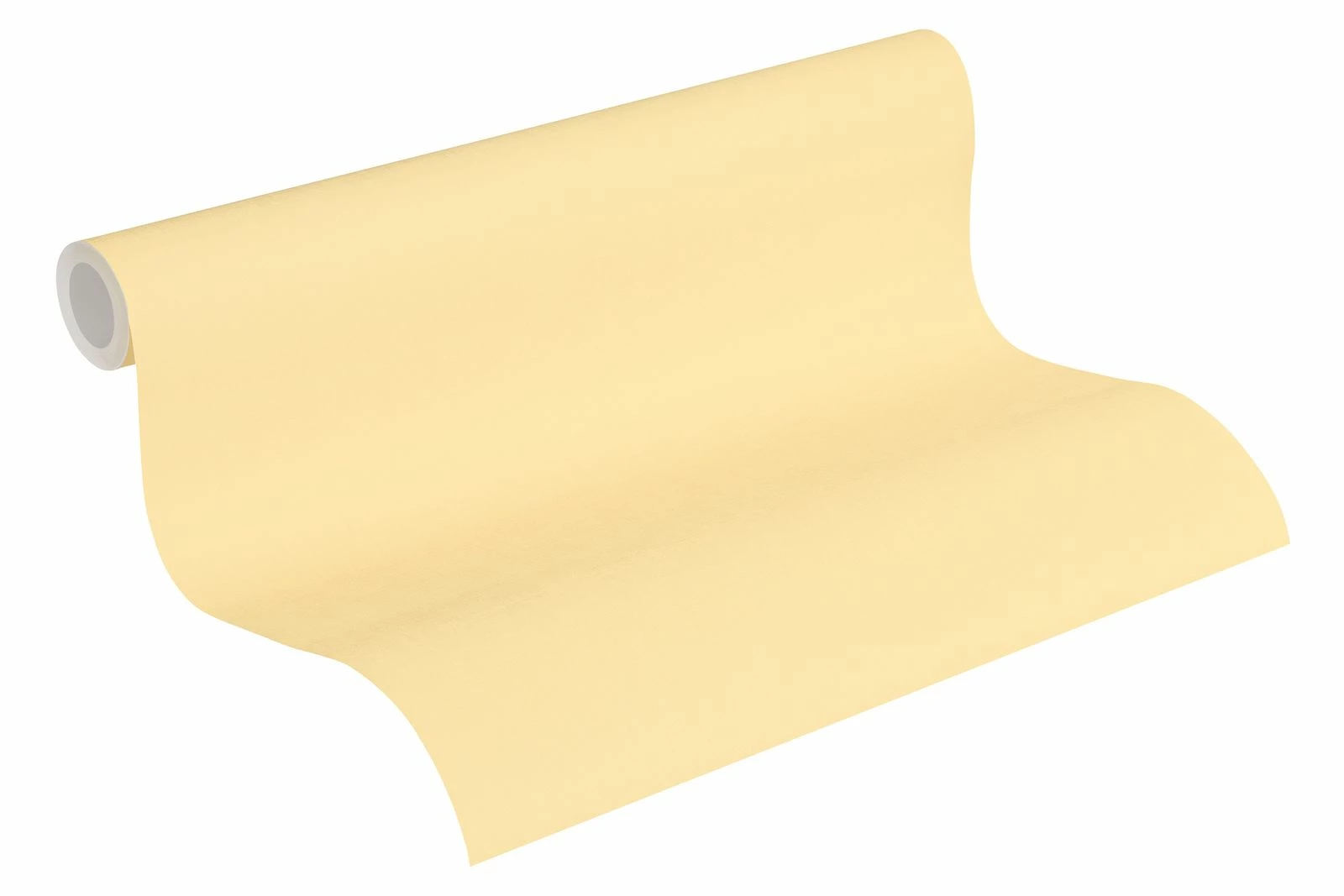 Vliestapete Uni Textil-Optik Gelb 36932-6 5 Vliestapete Uni Textil-Optik Gelb 36932-6 – Bild 3