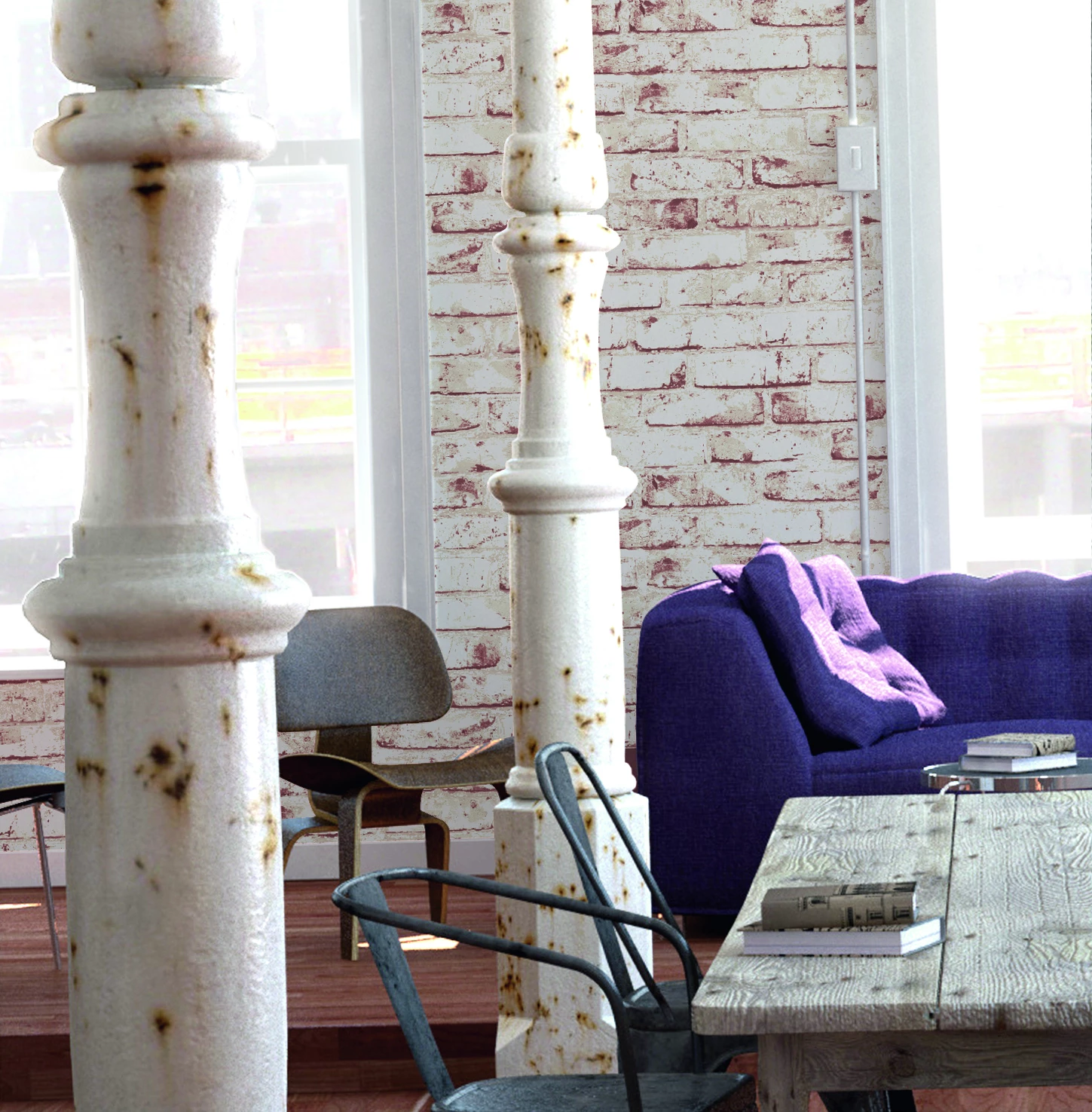 Vliestapete Ziegel-Optik Weiss Rot AS Creation 9078-13 9 Vliestapete Ziegel-Optik Weiss Rot AS Creation 9078-13 – Bild 7