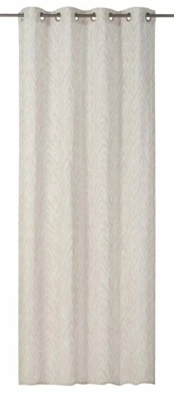 Ösenschal Safari Blickdicht Gestreift Beige 199173